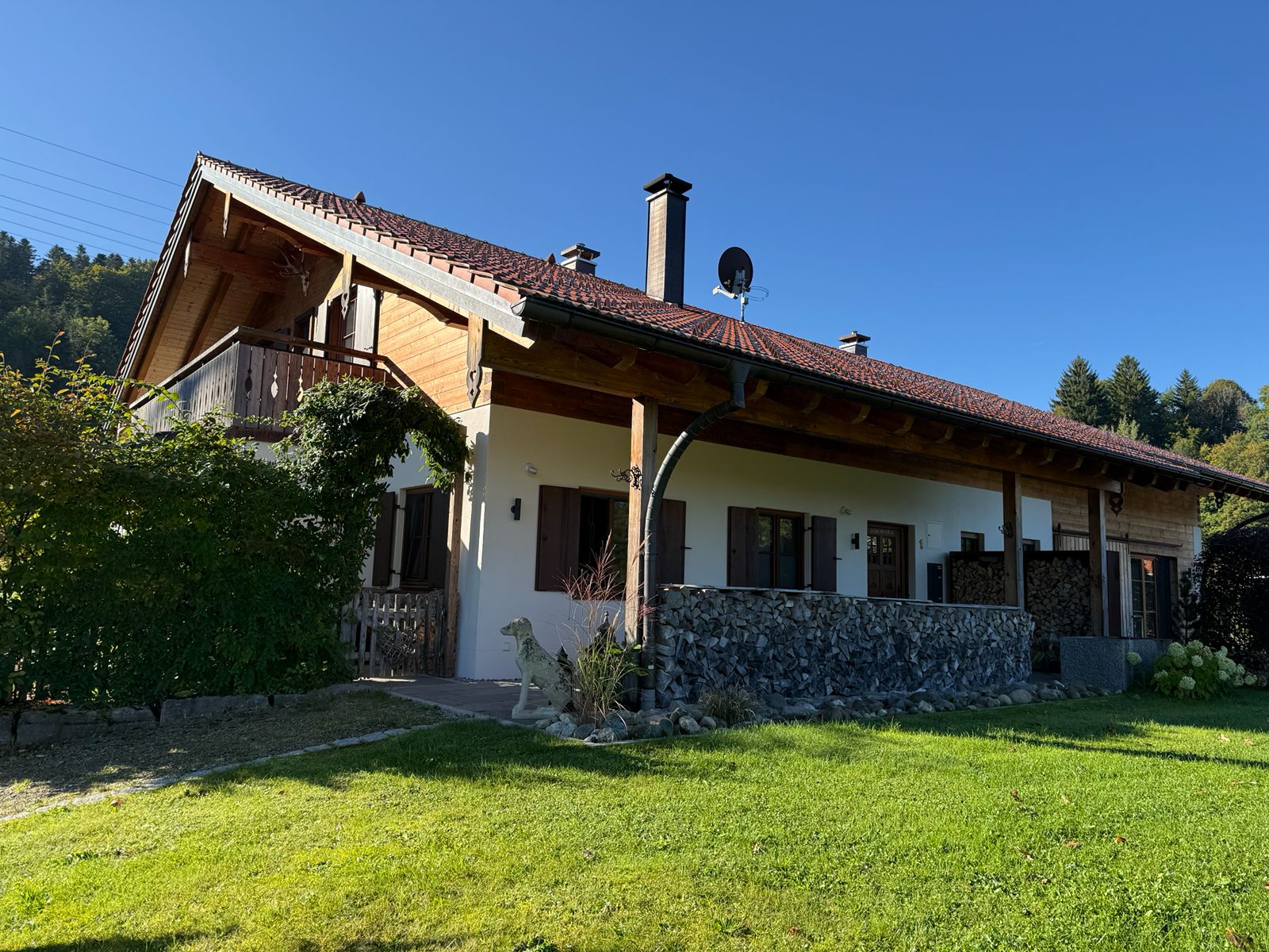 Chalet Fluh Sommerblick