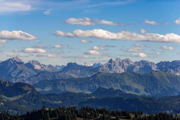 Blick vom Hochgrat